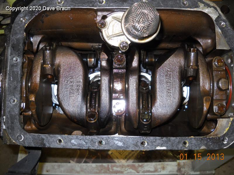 Spitfire1974/Restoration/Engine/Engine Teardown/Bottom end of engine 01